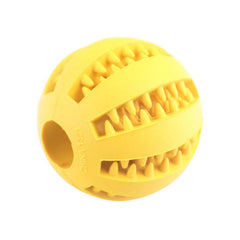 Pet Ball Chew Toy Interactive Toy For Dogs Fun Training Teeth Cleaning