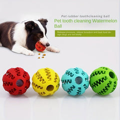 Pet Ball Chew Toy Interactive Toy For Dogs Fun Training Teeth Cleaning