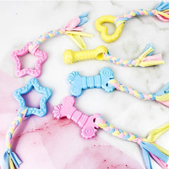 Interactive Cotton Rope Puppy Teething Chew Toy for Small Dogs