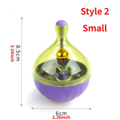 Pet Tumbler Leak Feeder Interactive Toy for Cats and Dogs