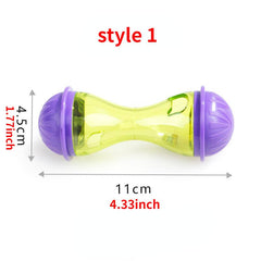 Pet Tumbler Leak Feeder Interactive Toy for Cats and Dogs