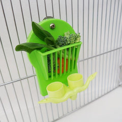 Bird Parrot Feeder Cage for Fruits & Vegetables