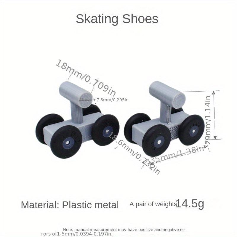 Interactive Parrot Skateboard Toy for Exercise and Training