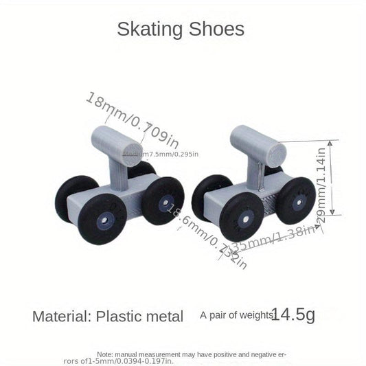 Interactive Parrot Skateboard Toy for Exercise and Training