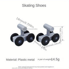 Interactive Parrot Skateboard Toy for Exercise and Training