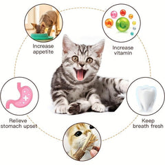 Wood Polygonum Raffia Catmint Cat Toy Bell Tooth Grinding Stick