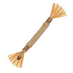 Wood Polygonum Raffia Catmint Cat Toy Bell Tooth Grinding Stick
