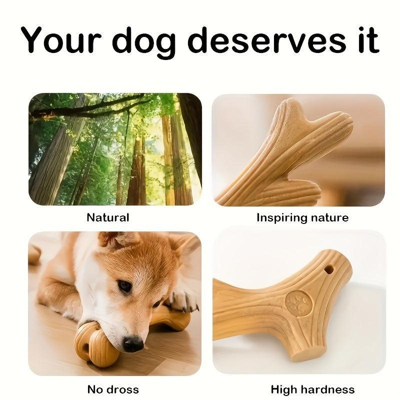 Durable Dog Chew Toys Tough Squeaky Dog Grinding Teeth Toy