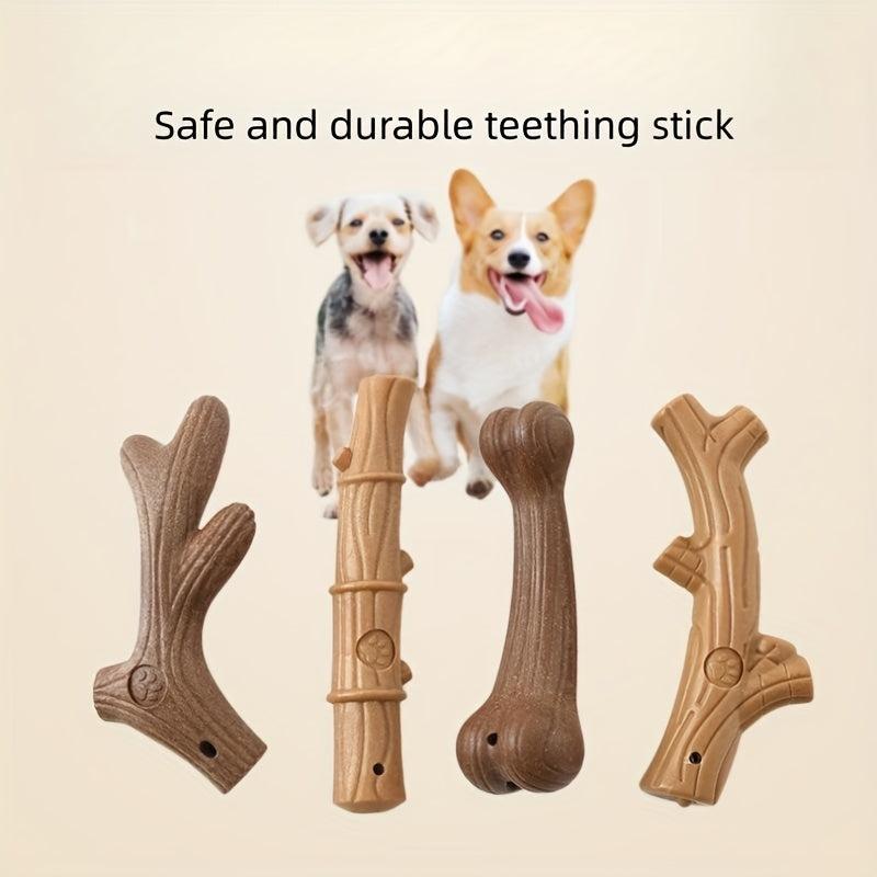 Durable Dog Chew Toys Tough Squeaky Dog Grinding Teeth Toy