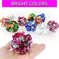 10pcs Colorful Cat Balls Lightweight Toys for Cats