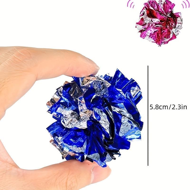 10pcs Colorful Cat Balls Lightweight Toys for Cats