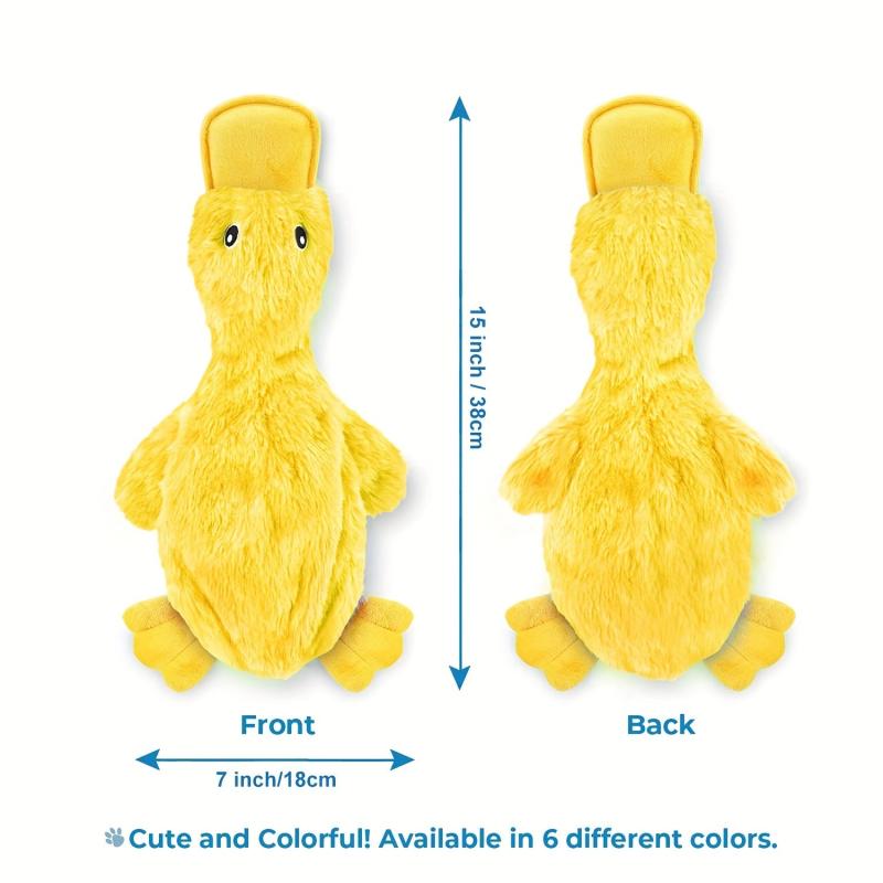 Duck Chew Toy for Dogs Squeak Plush Toy