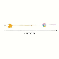 Interactive Hanging Door Cat Teaser Toy