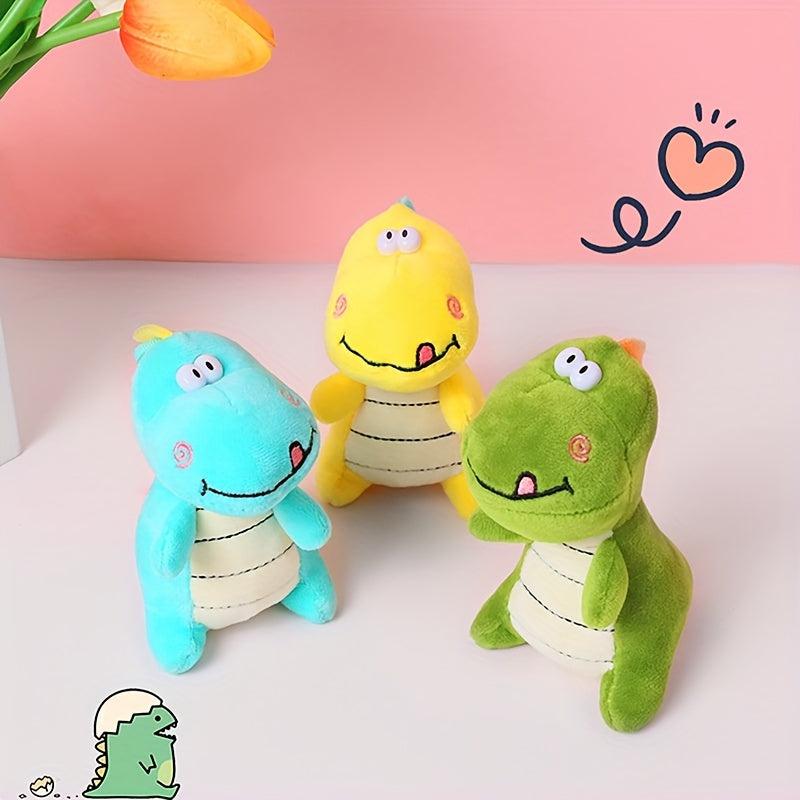 Dinosaur Pet Squeaky Plush Toy Chew Toy For Dog