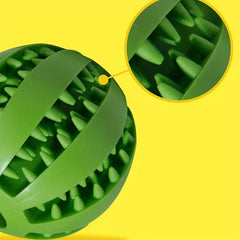 Dog Ball Toys Leaking Food Rubber Chew Molar Toy Interactive Toy