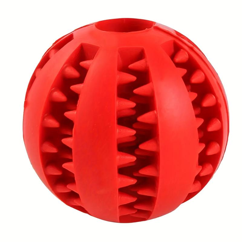 Dog Ball Toys Leaking Food Rubber Chew Molar Toy Interactive Toy