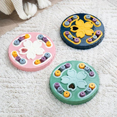 Pet Puzzle Toy Slow Feeder Bowl For Dog & Cat Interactive Training