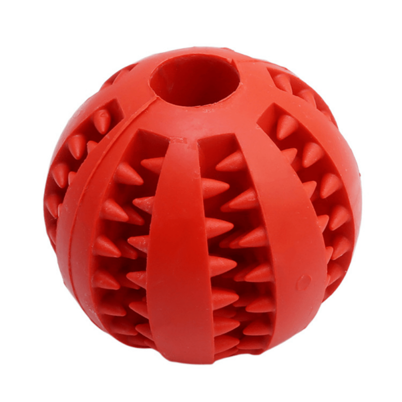 Interactive Chew Ball for Dogs with Food Dispenser
