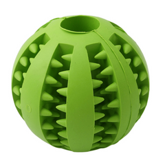 Interactive Chew Ball for Dogs with Food Dispenser
