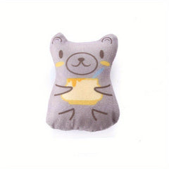 Interactive Plush Toy for Kittens and Cats Soft and Chewable Pet Toy