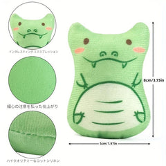 Interactive Plush Toy for Kittens and Cats Soft and Chewable Pet Toy