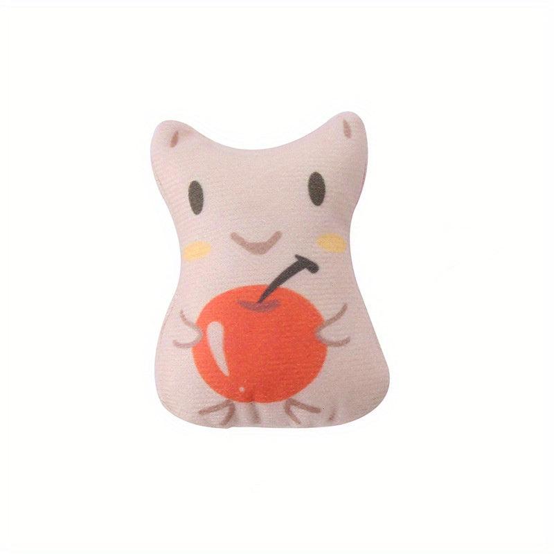 Interactive Plush Toy for Kittens and Cats Soft and Chewable Pet Toy