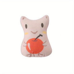 Interactive Plush Toy for Kittens and Cats Soft and Chewable Pet Toy