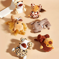 Cute Mini Animal Plush Toy Cartoon Pet Dog Stuffed Animal Toy