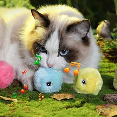 Smart Cat Toy Interactive Ball Training Pet Squeaky Toy For Cats