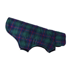 Dog Plaid Winter Vest Soft Warm Dog Coat Padded Puppy Jacket Thick Pet Clothes