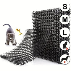 4pcs Cat Scat Mats With Spikes Prickle Strips - Cat Deterrent Spikes