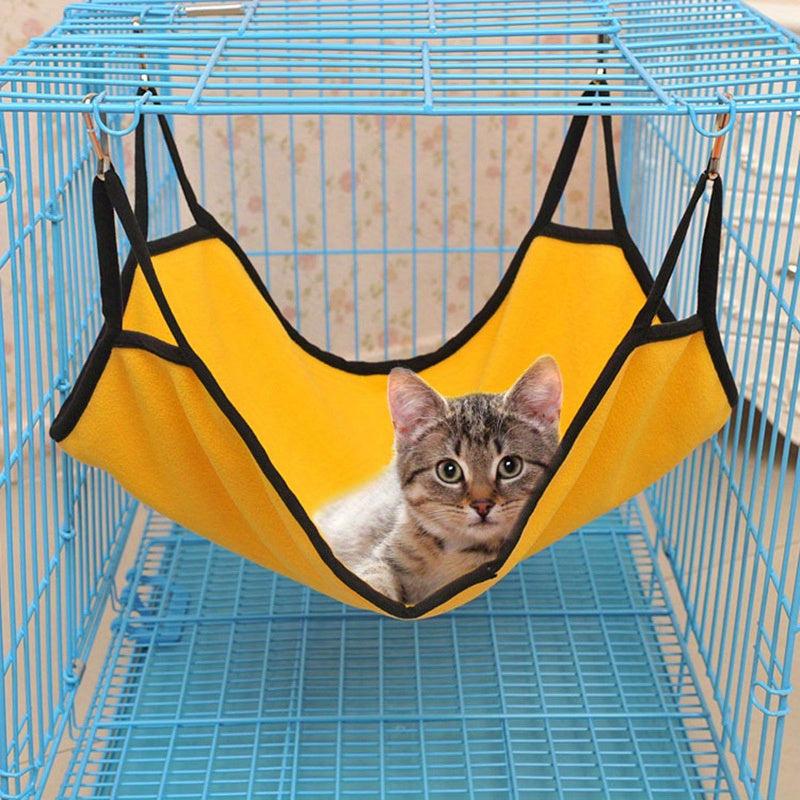 All Seasons Pet Cat Hammock Bed for Comfortable Cage Rest