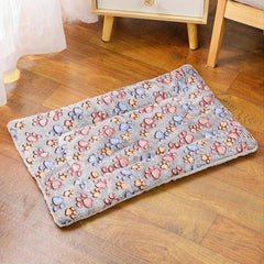 Thickened Dog Mat Warm Pet Bed Mat Puppy Sofa Cushion
