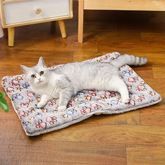 Thickened Dog Mat Warm Pet Bed Mat Puppy Sofa Cushion