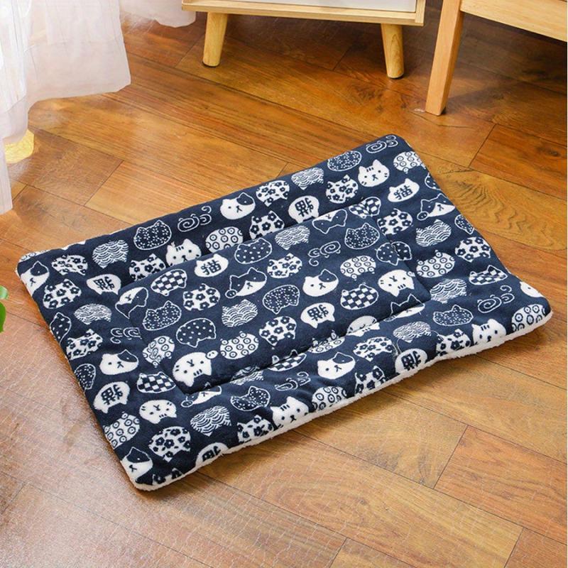 Thickened Dog Mat Warm Pet Bed Mat Puppy Sofa Cushion