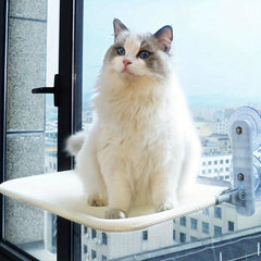 Cat Hammock Window Perch Suction Cup Hanging Cat Nest Washable Cat Bed