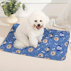 Cartoon Dog Bed Pet Mat Leakproof Waterproof Urine Pad