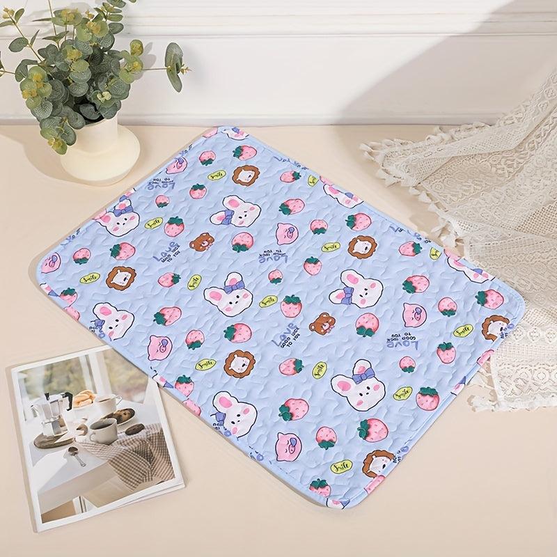 Cartoon Dog Bed Pet Mat Leakproof Waterproof Urine Pad