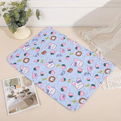 Cartoon Dog Bed Pet Mat Leakproof Waterproof Urine Pad