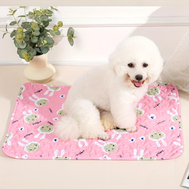 Cartoon Dog Bed Pet Mat Leakproof Waterproof Urine Pad