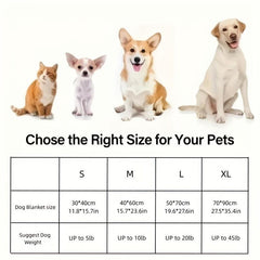Cartoon Dog Bed Pet Mat Leakproof Waterproof Urine Pad