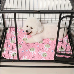 Cartoon Dog Bed Pet Mat Leakproof Waterproof Urine Pad