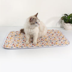 Cartoon Cat Pattern Pet Bed - Upgrade Your Cat's Comfort