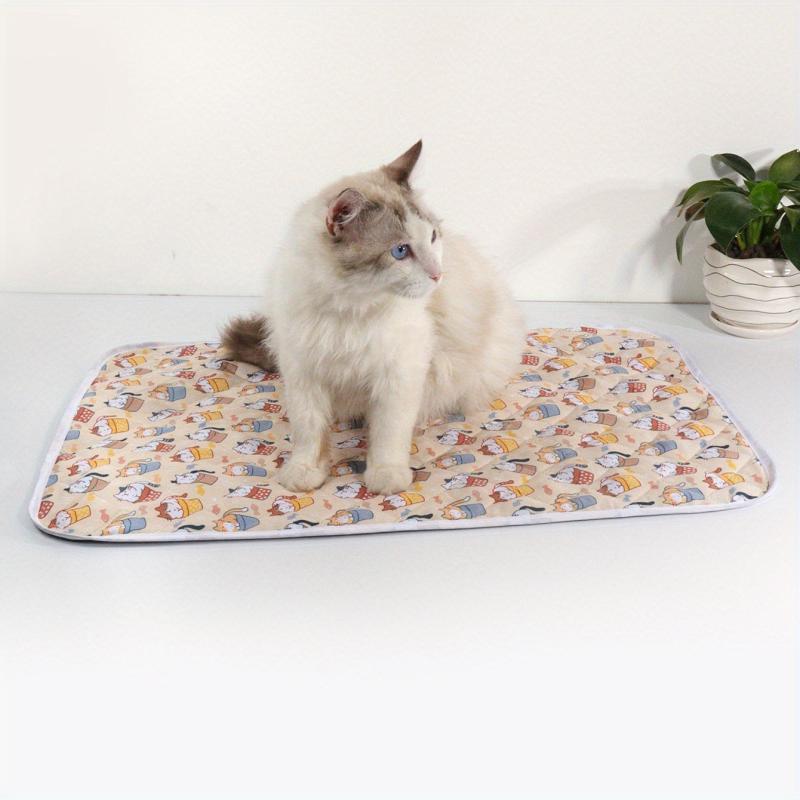 Cartoon Cat Pattern Pet Bed - Upgrade Your Cat's Comfort