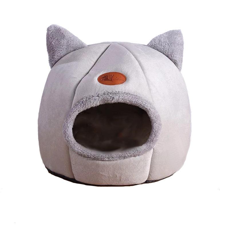 Winter Warm Cat Bed Comfortable Cat Nest Cave Pets Tent
