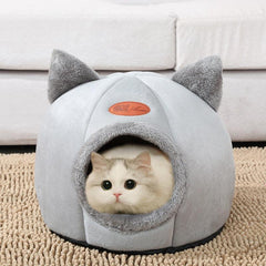 Winter Warm Cat Bed Comfortable Cat Nest Cave Pets Tent