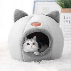 Winter Warm Cat Bed Comfortable Cat Nest Cave Pets Tent