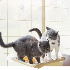 Window Mounted Cat Hanging Hammock Bed for Indoor Cats
