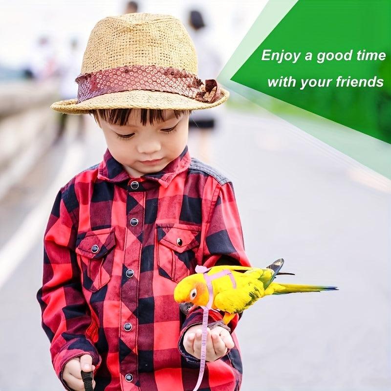 Parrot Ultra Light Flying Traction Rope for Bird Walking and Flying