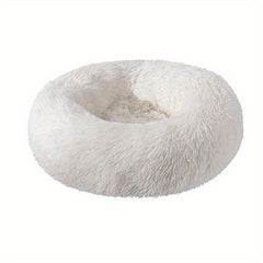 Long Plush Cat Nest Deep Sleep Cat Bed Warm Cushion